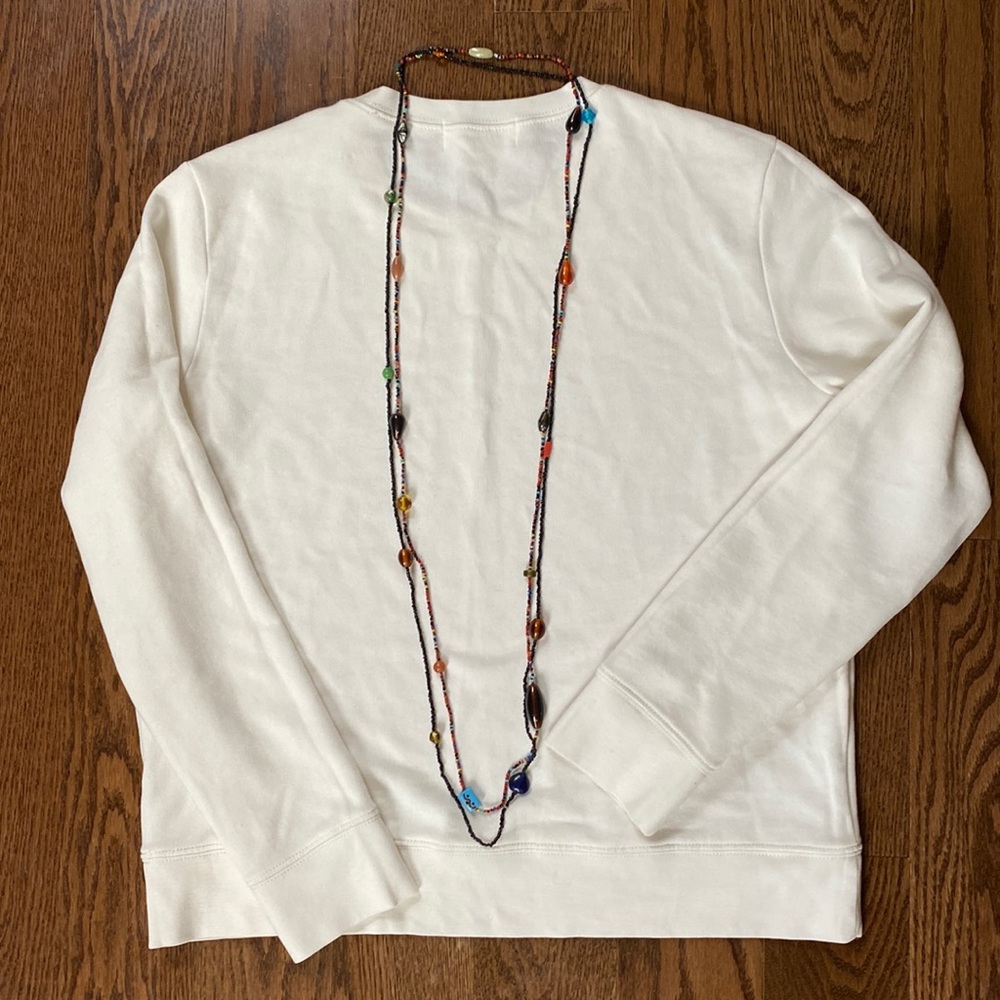 Two hand beaded necklaces